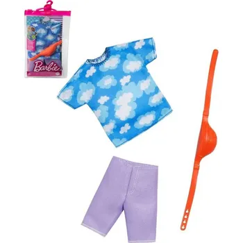 Panenka Mattel BRB Barbie sada oblečení pro Kena kraťasy ledvinka košile