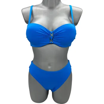 Dámské plavky Life Beach dámské dvoudílné plavky RAGA Barva: Modrá, Velikost: XL