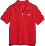 Chlapecké tričko GAP V-IE LOGO POLO 5YRS Červená, Bílá