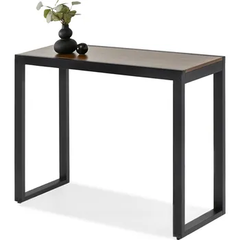 Křeslo Mebel Partner Ines (ořech + černá)