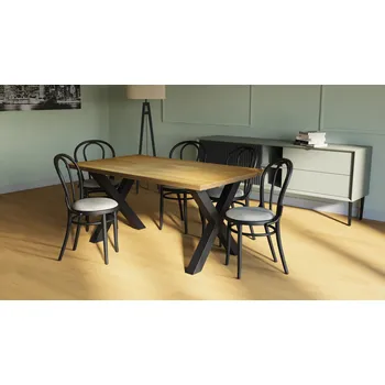 Jídelní stůl BRADOP Jídelní stůl System VICTOR (S40303) - dubový masiv tl.4 cm