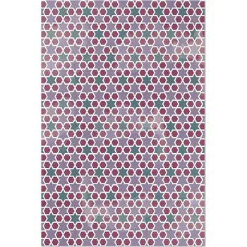 Koberec Koberec do Kanceláře Rozměr: 140x210 cm Geometrické hvězdičky, drobná mozaika