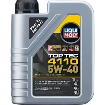 Motorový olej Motorový olej Liqui Moly Top Tec 4110 5W-40, 1L