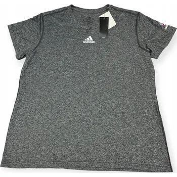 Dámské tričko Dámské šedé tričko Adidas USA Volleyball 3XL