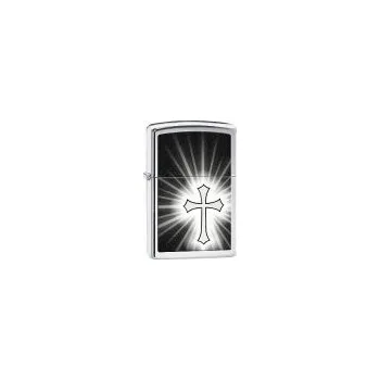 Zippo benzínový REFLECTIVE CROSS