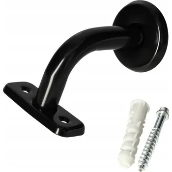 DRŽÁK PRO MONTÁŽ MADLA ZÁBRADLÍ ČERNÝ