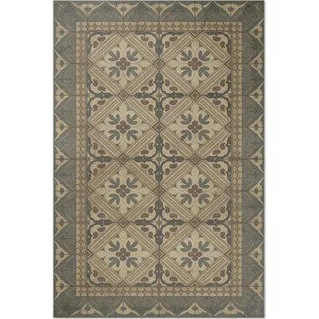 Koberec Dekorativní vinylový Koberec do ložnice, symetrický vintage design, 60x90 cm