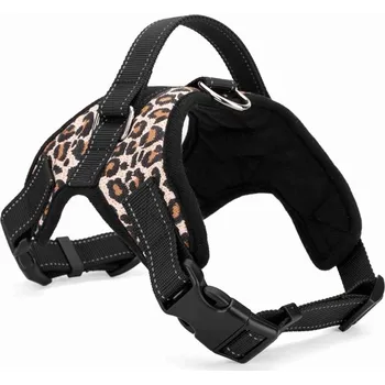 Postroj pro psa SILNÉ POSTROJE PRO PSA VELIKOST XL 64-84cm BEZPEČNÉ NASTAVITELNÉ PANTER