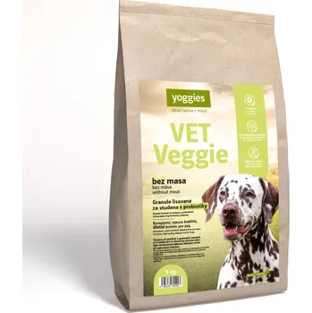 Krmivo pro psa Yoggies VET Veggie bez masa 10kg + pamlsky Yoggies ZDARMA