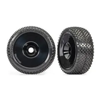 RC náhradní díl Traxxas kolo 3.0", disk černý, pneu Response Pro (2)