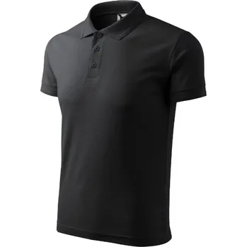 Pánská košile Pique Polo polokošile pánská ebony gray 2XL