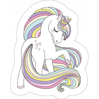 Polštář Polštář Dekorativní tvarovka Jednorožec Unicorn Originální mazlíček