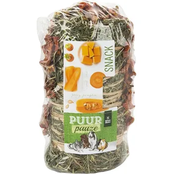 Krmivo pro hlodavce PUUR pauze drobný savec - senná rolka, mrkev+dýně 200 g