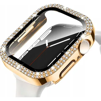 Pouzdro na mobilní telefon POUZDRO POUZDRO + SKLO pro APPLE WATCH 7 / 8 38mm