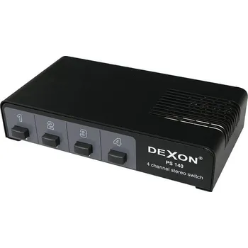 Elektronika Přepínač reprosoustav DEXON PS 140