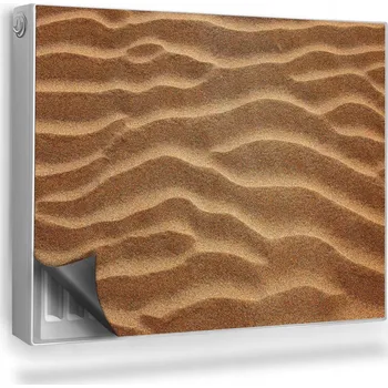 Obraz Magnetická krycí deska na radiátor 80 x 60 cm hnědá