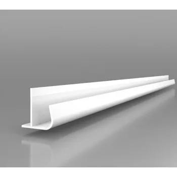 Stavební profil LIKOV s.r.o. LIKOV roh ochranný PVC oblý 12,5mm dl. 2,5m (423.1225)