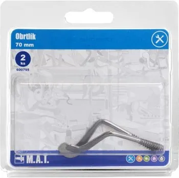 Hřebík M.A.T. GROUP obrtlík 70mm lesk (2ks)
