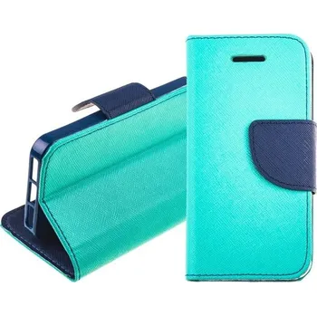 Pouzdro na mobilní telefon Pouzdro s klopou Fancy Book pro Apple iPhone 7 modré