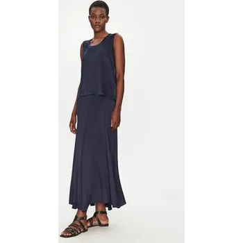 Dámská halenka ViCOLO Halenka TD0006 Tmavomodrá Relaxed Fit XS