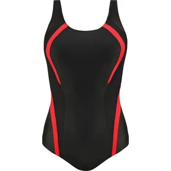 Dámské plavky Dámské jednodílné plavky Atlantic sport 34A1 49 - SELF černá XL