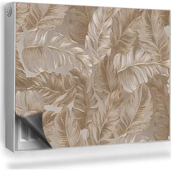 Obraz Magnetická krycí deska na radiátor 80 x 60 cm hnědá