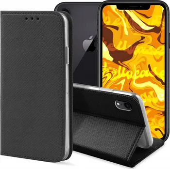 Pouzdro na mobilní telefon Hello Case Pouzdro flipem pro Apple iPhone XR černé
