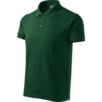 Pánské tričko MALFINI® Cotton Heavy Polokošile pánská Barva: dark green, Velikost - cisla,pismena: XL