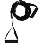 Posilovací expandér s úchyty GymBeam EXPANDER WITH HANDLES 15 KG UNI Černá