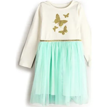 Dívčí oblečení GATE Šaty s tylovou sukní 3Y 425-0109/1140