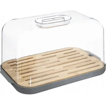 chlebník Chlebník sada 5five Simply Smart průhledný plast