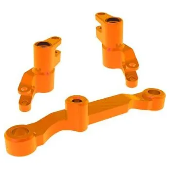 RC náhradní díl Traxxas páky řízeni hliníkové oranžové