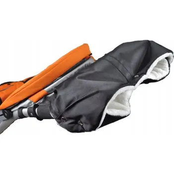 Rukávník MUFKA RUKAVICE NA KOČÁREK S FLEECEM NA RUCE RUKAVICE NA DĚTSKÝ KOČÁREK