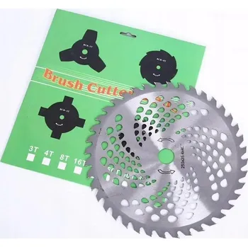 Pilový kotouč Nůž 40T VIDIOVÝ KOTOUČ ŘEZNÝ 255x25,4 mm PRO KŘOVINOŘEZ MOTOROVÝ