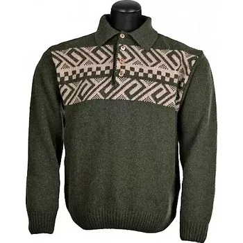 Pánské oblečení Lovecké svetry NORDIC - velikost 3XL (Myslivecký sver)