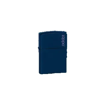 Zippo benzínový Logo DARK modrý