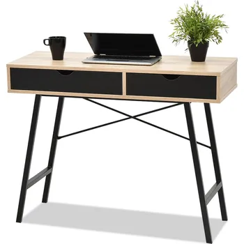 Křeslo Mebel Partner Fallon (dub + černá)