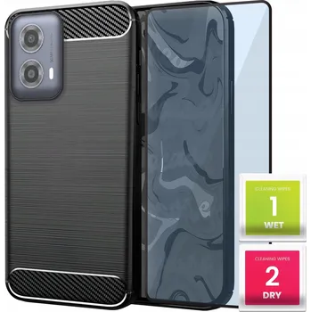 Pouzdro na mobilní telefon Zadní Kryt Hello Case pro Motorola Moto G04, Moto G24 Power, Moto G34, černý
