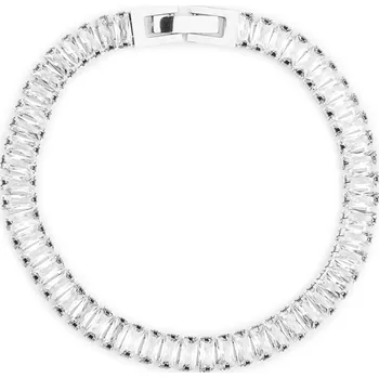 Náramek franco bene Stříbrný Crystal náramek - bílý | 1444