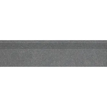 Dlažba RAKO Schodovka Rako Block černá mat rektifikovaná 30x120 DCPVD783 DCPVD783