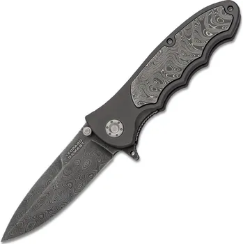 kapesní nůž Zavírací damaškový nůž Böker Leopard-Damast III 110239DAM