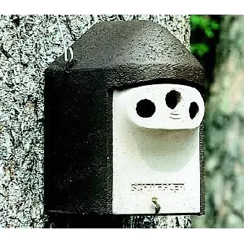 Hnízdní budka Ptačí budka 2GR 3 otvory 3 x 27 mm s ochranou proti kočkám