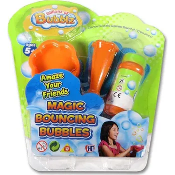 Bublifuk Bublifuk zábavný skákající bubliny set s rukavicí a doplňky na kartě