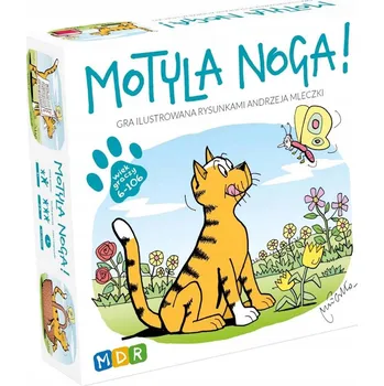 Desková hra Desková hra Motýlí noha! - rodinná hra s ilustracemi Andrzeje Mleczki MDR