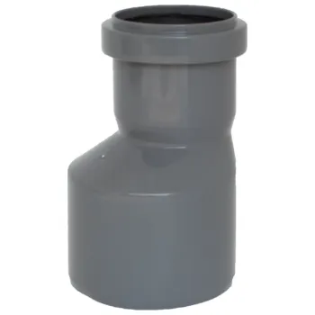 Kanalizační potrubí Redukce HTR dlouhá Midas DN 40/75 šedá