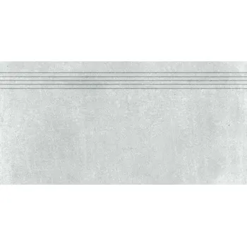 Dlažba RAKO Schodovka Rako Rebel šedá mat rektifikovaná 30x60 DCPSR741 DCPSR741