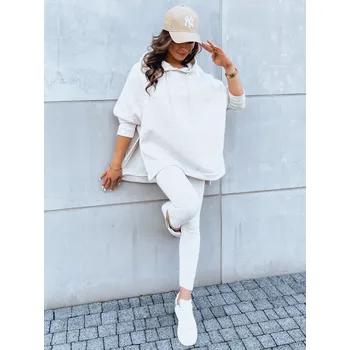 Smetanová souprava s oversize mikinou LUNAR LUXE AY0890 Velikost: ONE SIZE