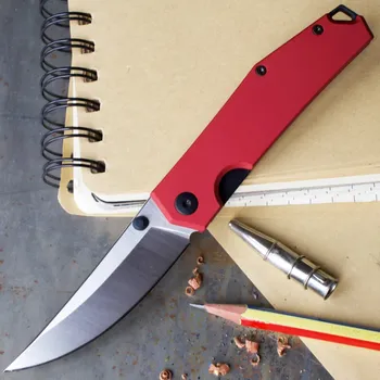 kapesní nůž Zavírací Nůž GiantMouse ACE CLYDE - RED ALUMINUM