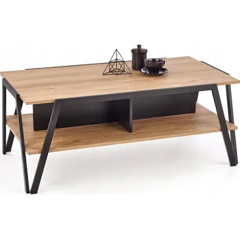 Konferenční stolek Konferenční stolek Halmar obdélníkový 113 x 63 x 45 cm dub zlatý