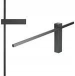 MODERNÍ LED SVĚTLO NA ZEĎ / KINKIET 10W 60cm NOČNÍ LAMPA HLINÍK